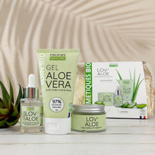 Carica l'immagine nel visualizzatore di Gallery, 3 trattamenti cosmetici viso Aloe - Kit Lov'Aloe