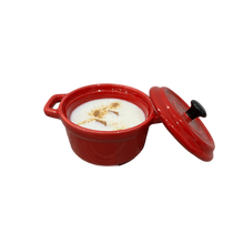 Carica l'immagine nel visualizzatore di Gallery, Candela di Palo Santo Cocotte in Pocellana Rossa – Sanctus