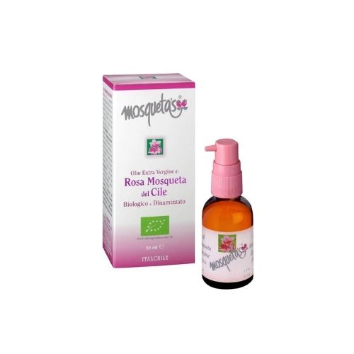 Olio Rosa Mosqueta del Cile biologico e dinamizzato 30 ml - Italchile