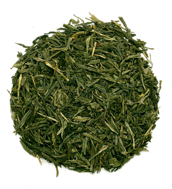 Tè verde Sencha con fiori di gelsomino