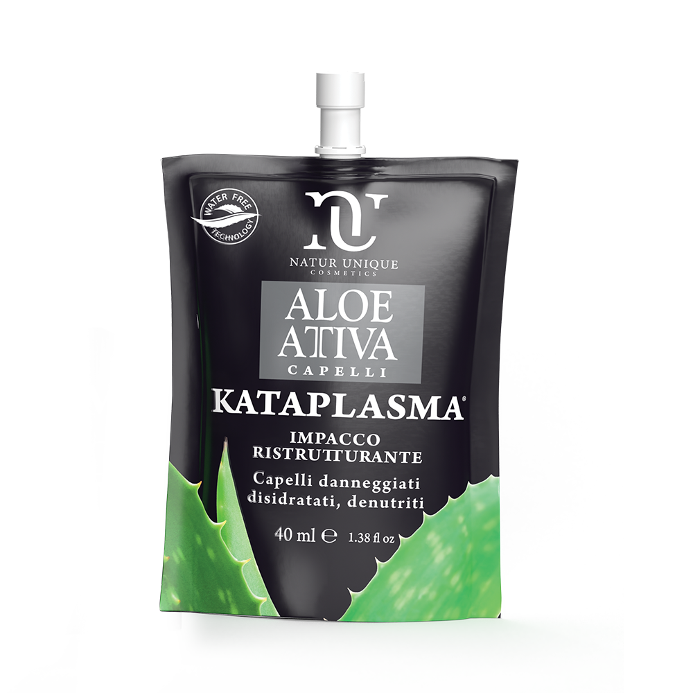 Kataplasma impacco ristrutturante capelli danneggiati secchi - Natur Unique