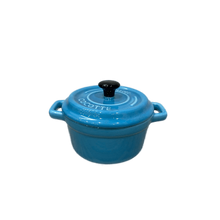 Carica l&#39;immagine nel visualizzatore di Gallery, Candela di Palo Santo Cocotte in Pocellana Blu – Sanctus
