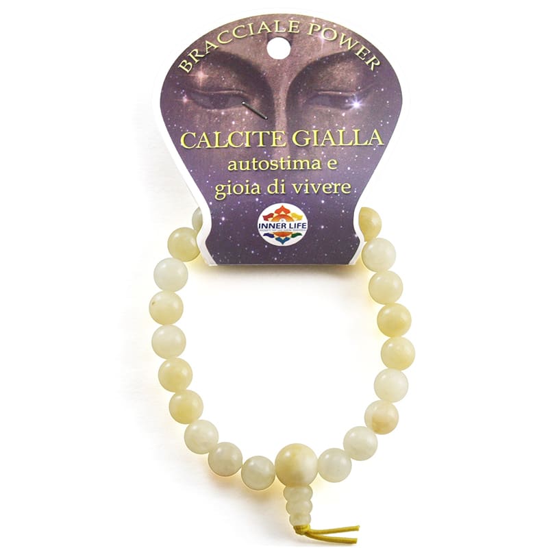 Bracciale Calcite gialla