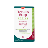 Tensio stop Active è un integratore alimentare a base di Olivo, Biancospino e aglio nero per controllare la pressione alta in  modo naturale. La presenza di Olivo aiuta la normale circolazione del sangue, il Biancospino e l’Aglio nero sono utili per supportare la regolare funzionalità dell’apparato cardiovascolare. Il prodotto è arricchito con Vitamina E utile per l’azione antiossidante e con Coenzima Q10 