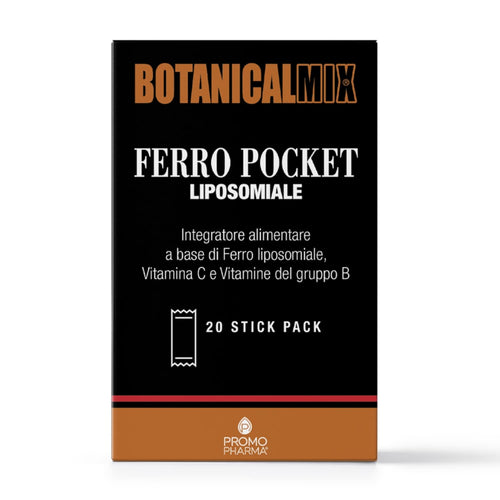 Integratore di ferro lipopsomiale, vitamina C e Vitamine gruppo B per anemia, stanchezza e mancanza di ferro. Facile da digerire
