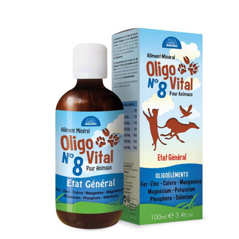OligoVital 8 integratore per animali - stato generale e ricostituente