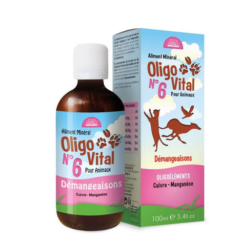 OligoVital 6 integratore per animali - prurito