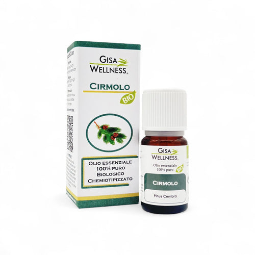 L’olio essenziale di Cirmolo, dal profumo fresco, balsamico e legnoso, è apprezzato per la sua azione riequilibrante. Favorisce la respirazione profonda e il rilassamento, contribuendo a calmare stati di irrequietezza e tensione. È particolarmente indicato nei periodi di stress, insonnia o ansia latente.