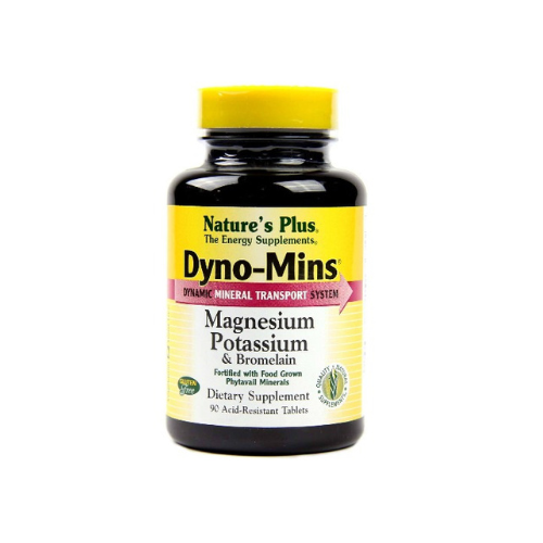 Dyno Mins Magnesio Potassio e Bromelina - Nature's Plus