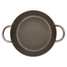 Carica l&#39;immagine nel visualizzatore di Gallery, Tegame 2 maniglie silver professional - GHA le pentole della salute
