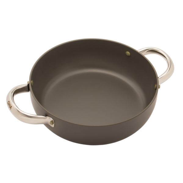 Tegame 2 maniglie silver professional - GHA le pentole della salute