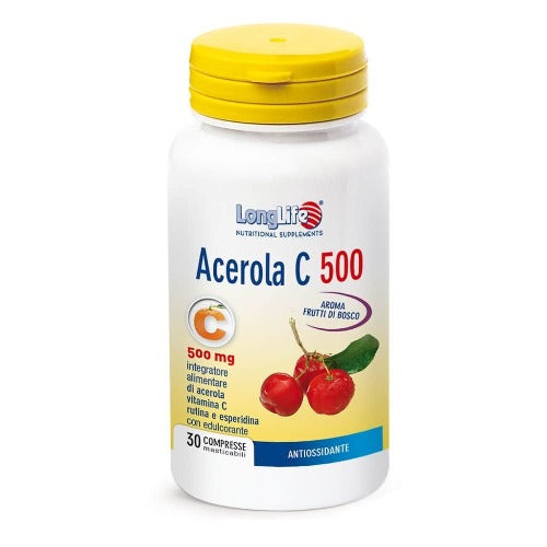 Vitamina C Acerola C 500 - LongLife