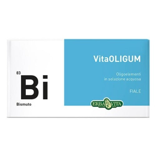 Oligoelemento Bismuto in fiale Vitaoligum DB - Erboristeria il Germoglio