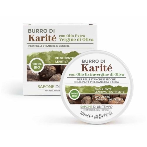 Burro di Karitè con olio extra vergine di oliva - Sapone di un Tempo cosmetica biologica e naturale