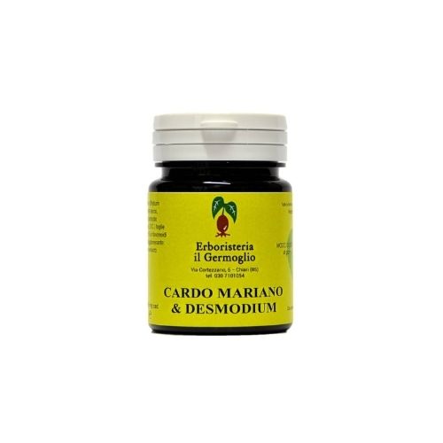 Cardo mariano e Desmodio capsule vegetali - Erboristeria il Germoglio