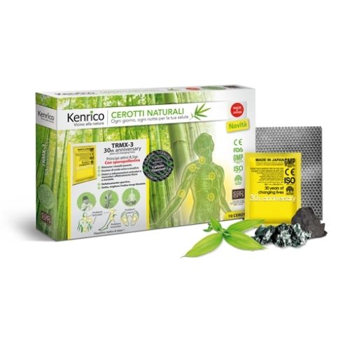 Cerotto disintossicante per uso medico, estetico e sportivo Supreme Gold TRMX 3 - Kenrico
