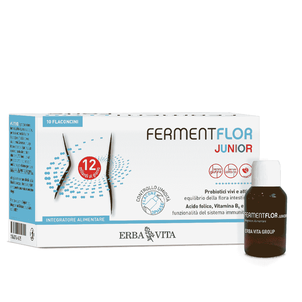 Fermentflor Junior fermenti lattici in flaconi - Erboristeria il Germoglio