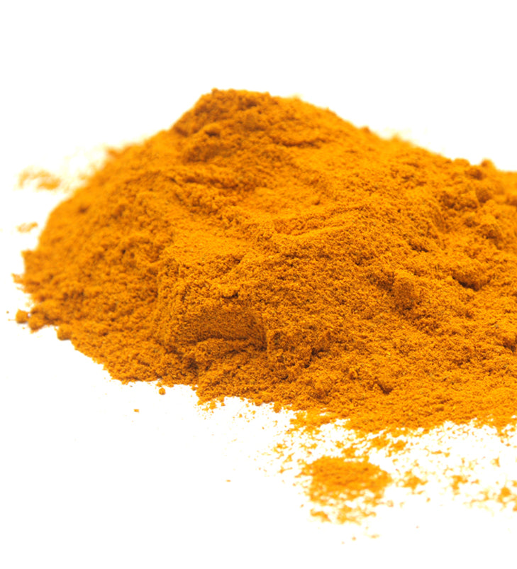 Curcuma radice in polvere