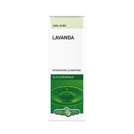 olio essenziale puro di lavanda ad uno esterno e interno in vasetto di vetro con contagocce