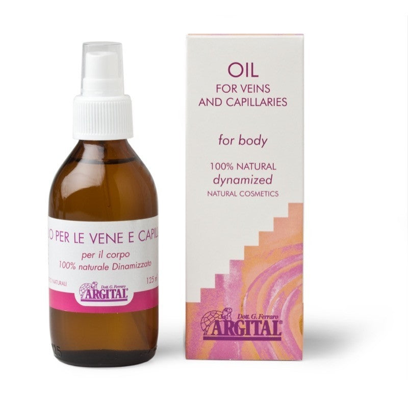 Olio dinamizzato per vene e capillari - Argital