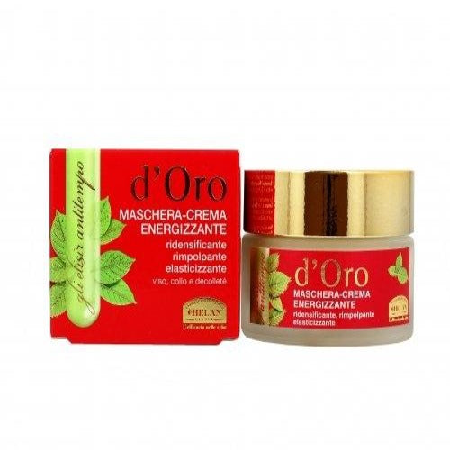 Maschera Crema Energizzante Elisir Antitempo d'Oro - Helan