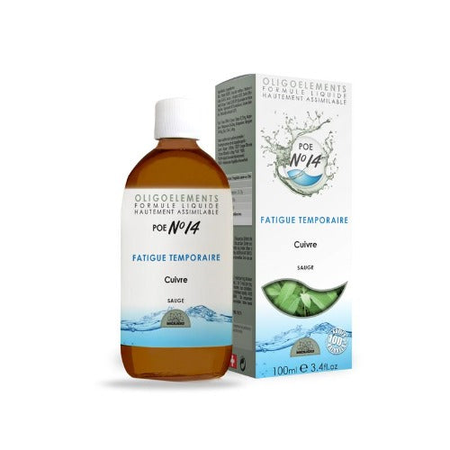 Oligoelementi poe 14 Salvia, manganese, rame, zinco, magnesio - Bioligo