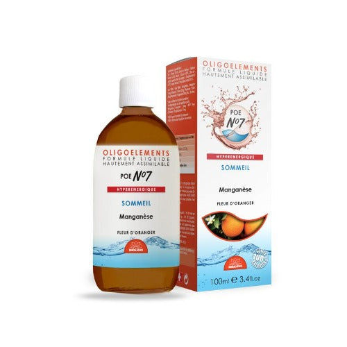 Oligoelementi POE 7 Fiori d'arancio, manganese, potassio, fosforo, megnesio, zinco - Bioligo