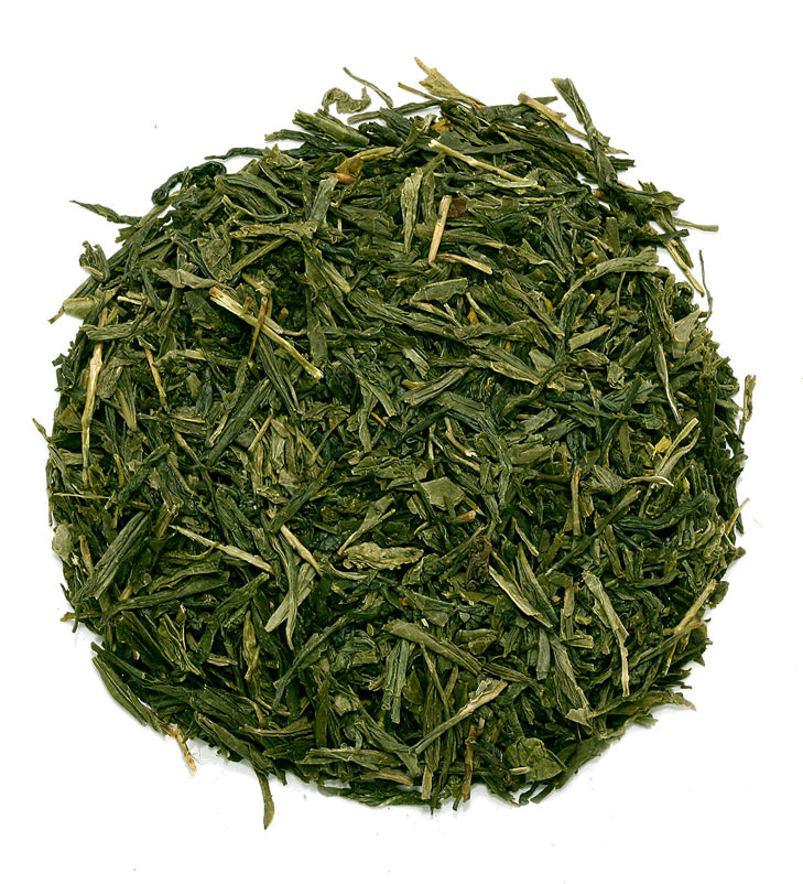 Tè verde Sencha con fiori di gelsomino