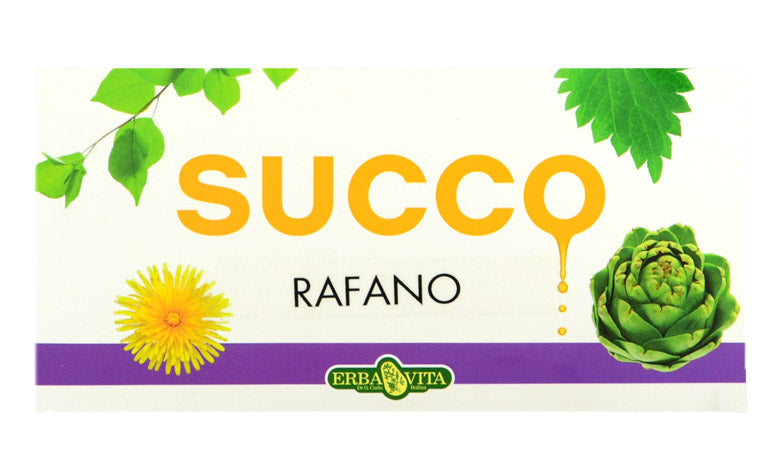 Succo di Rafano Salutare in fiale - Erboristeria il Germoglio