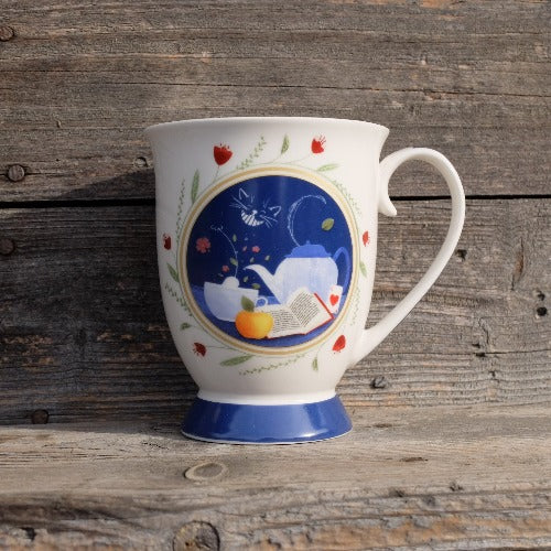 Tazza blu Royal mug per tisane - E' Sempre l'Ora del Tè Neavita