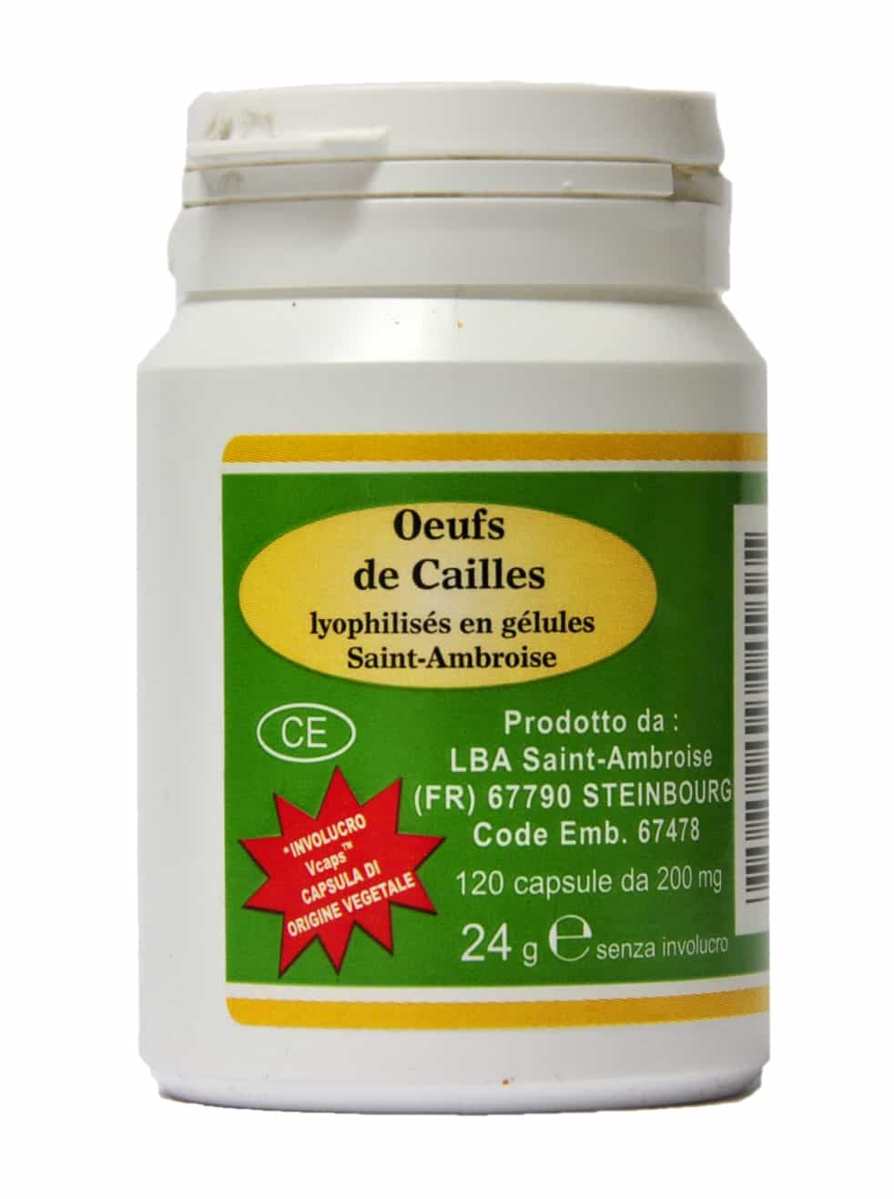 Uova coturnice liofilizzate - Vegetal Progress Saint Ambroise