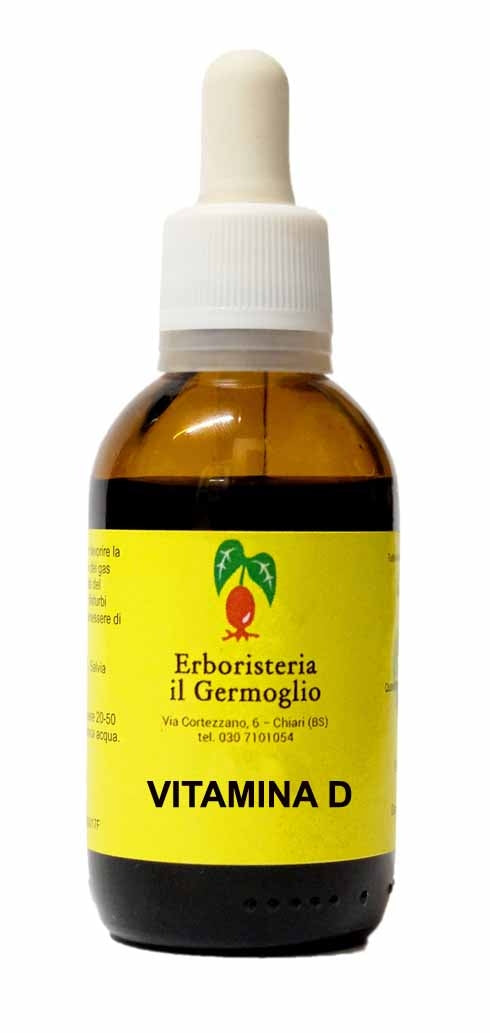 Vitamina D 3 da Lichene islandico gocce - Erboristeria il Germoglio