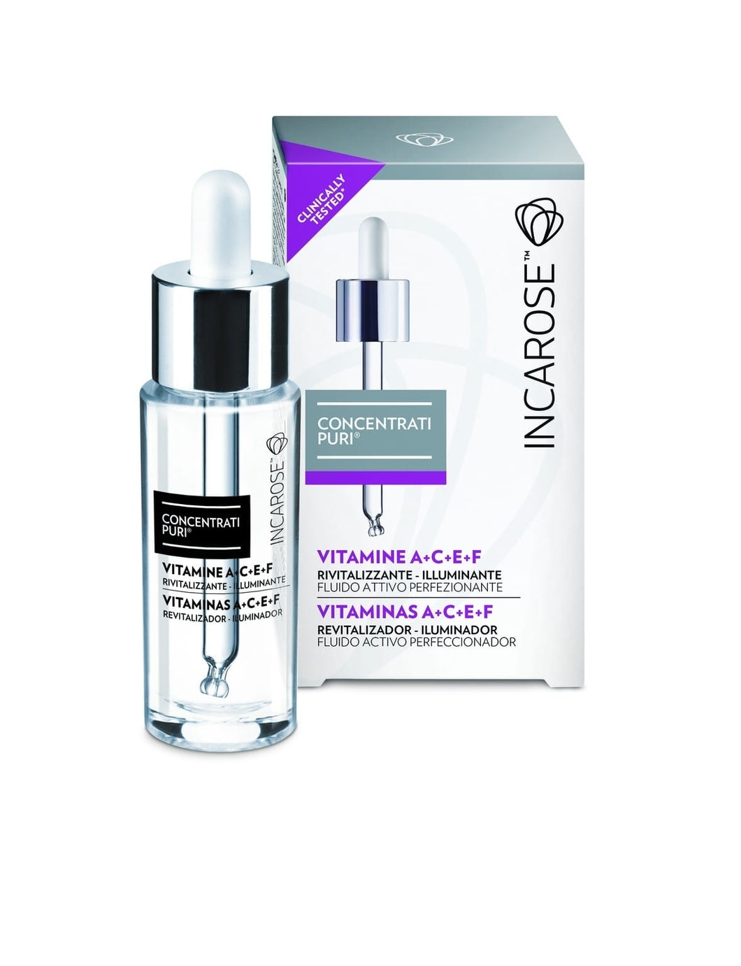 Concentrati Puri Vitamine A+C+E+F Fluido - Incarose